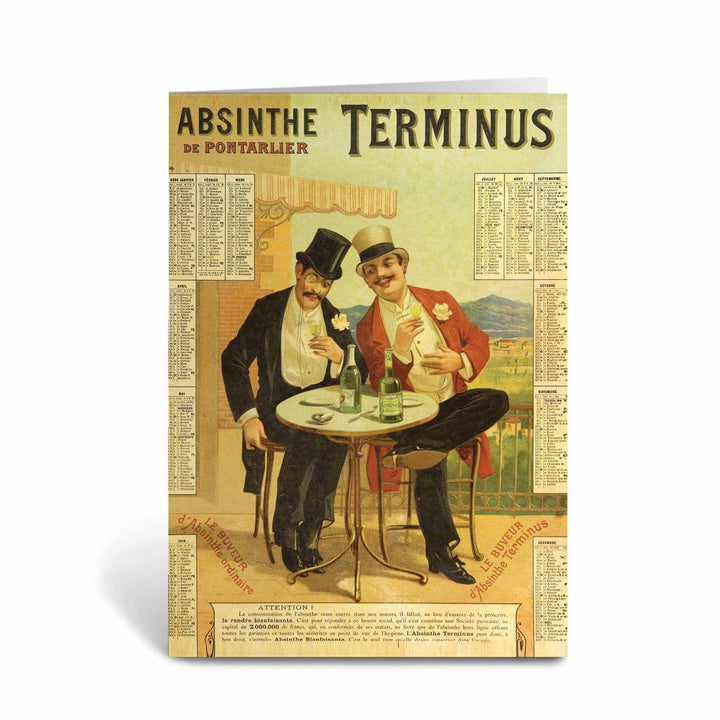 Absinthe Terminus Greeting Card