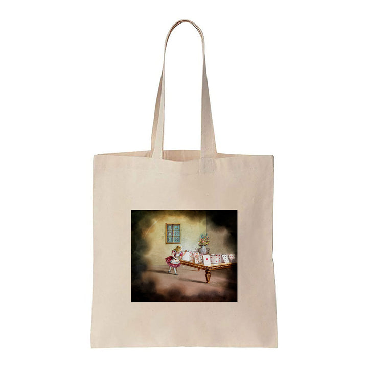 Alice in Wonderland - Cards - Canvas Tote Bag