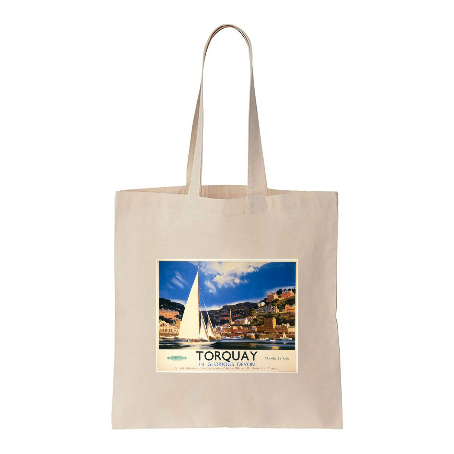 Torquay - In Glorious Devon - Canvas Tote Bag