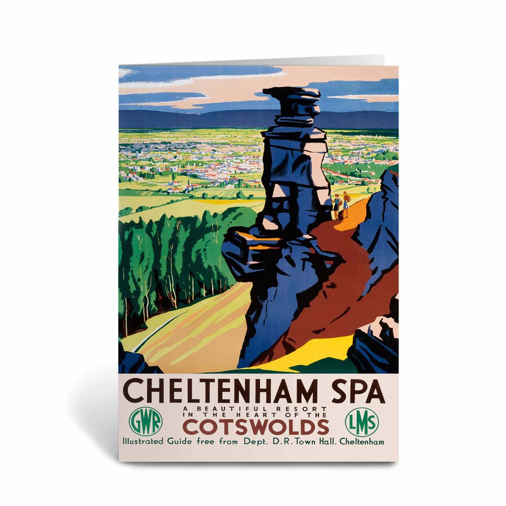 Cheltenham Spa - Beautiful resort in the heart of the Cotswolds Greeting Card