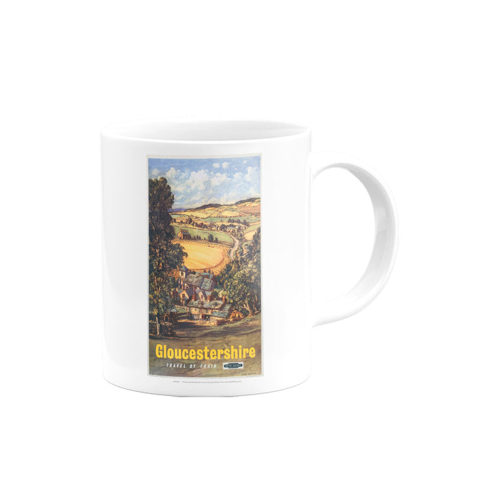 Gloucestershire, Hillside View Mug