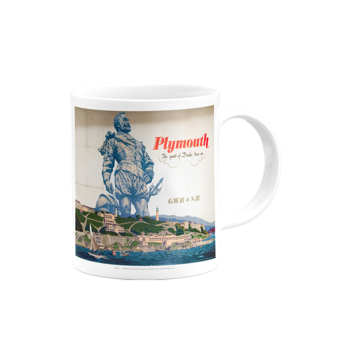 Plymouth Spirit of Drake Lives on - GWR and Southern Rail Mug