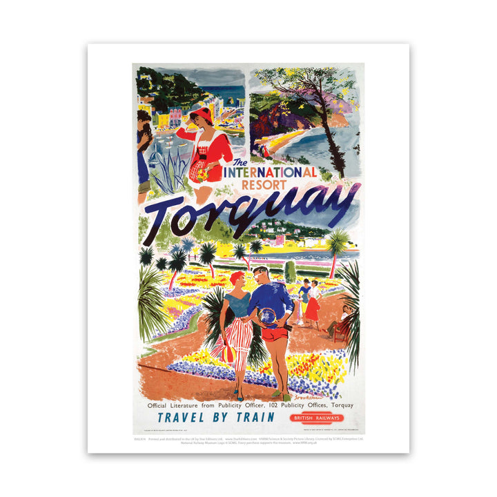 International Resort of Torquay Art Print