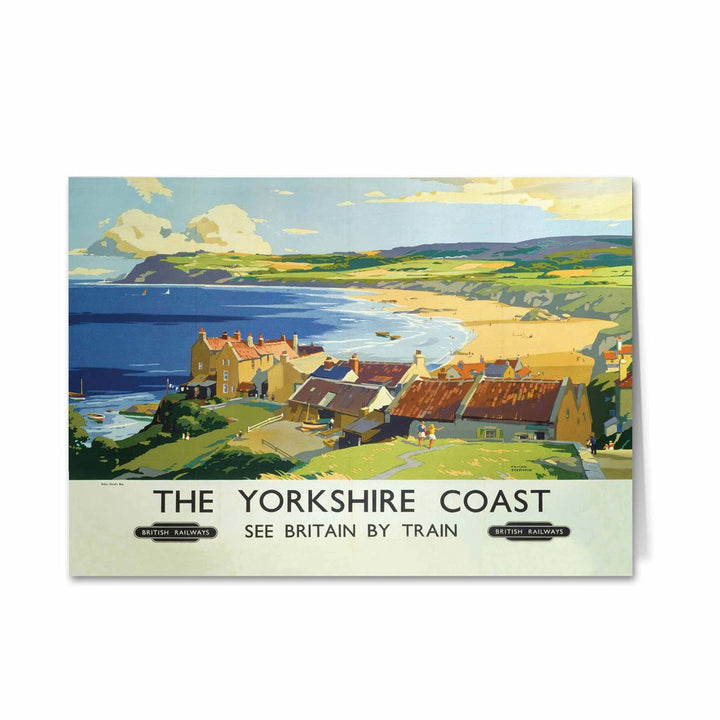 The Yorkshire Coast - Robin Hood's Bay Greeting Card