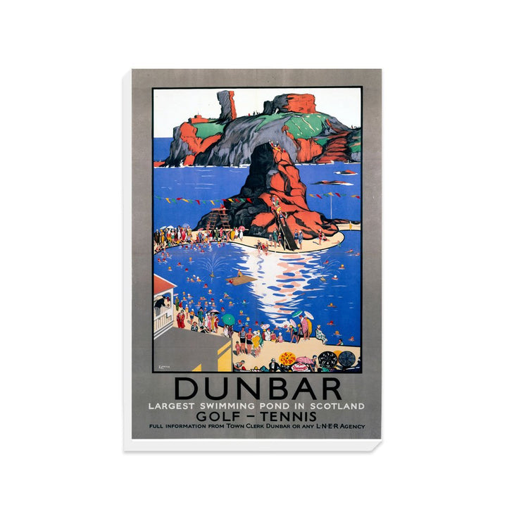 Dunbar, LNER poster, 1923-1947 - Canvas