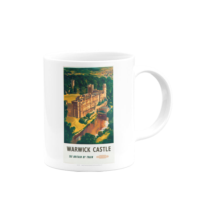 Warwick Castle, See Britain By Train Mug