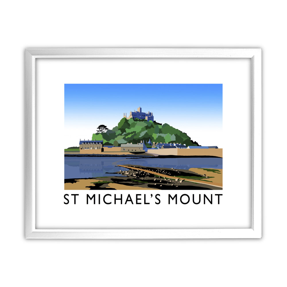 St Michaels Mount, Cornwall - Art Print