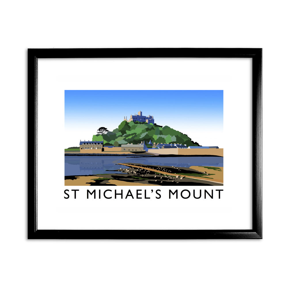 St Michaels Mount, Cornwall - Art Print