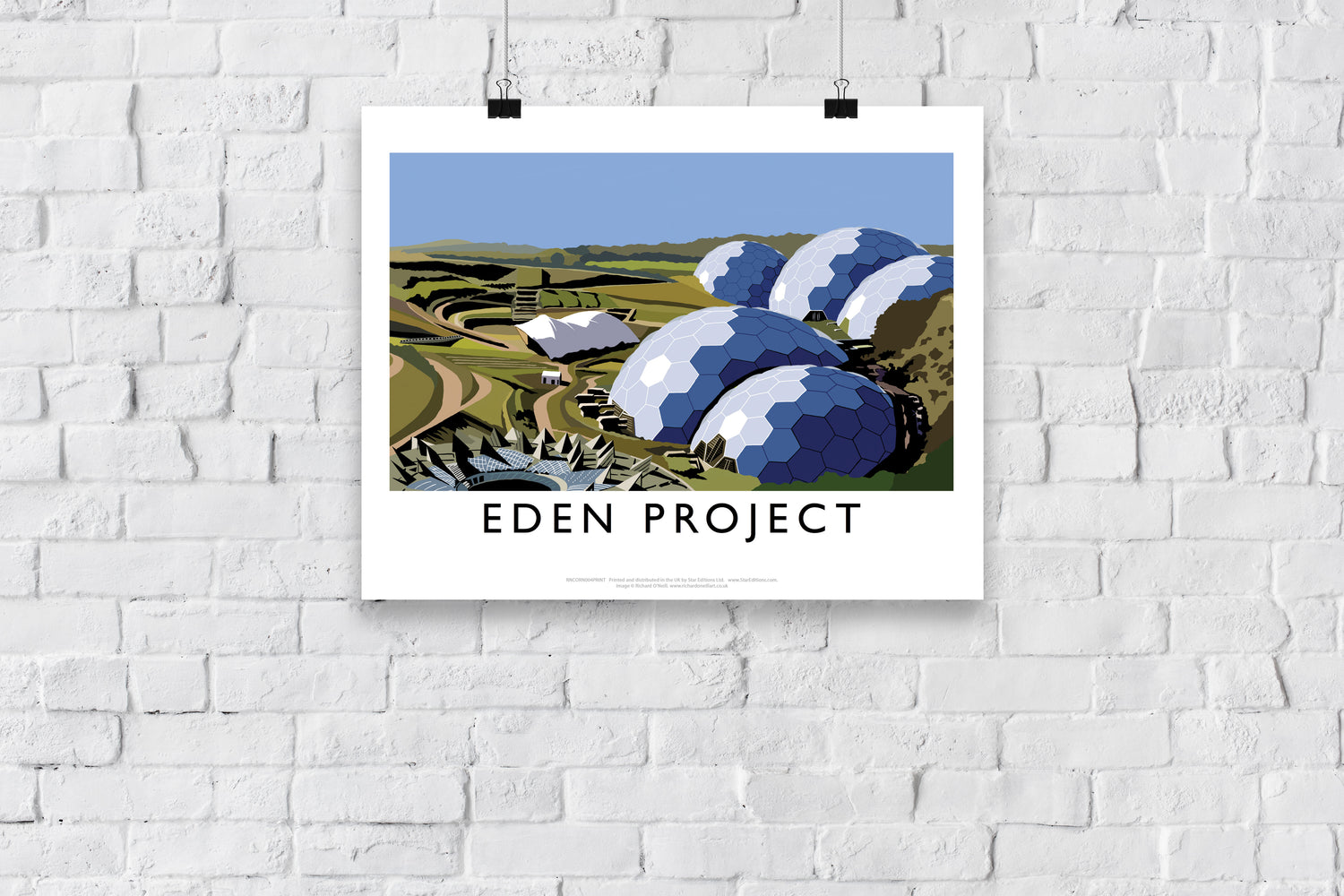 Eden Project, Cornwall - Art Print