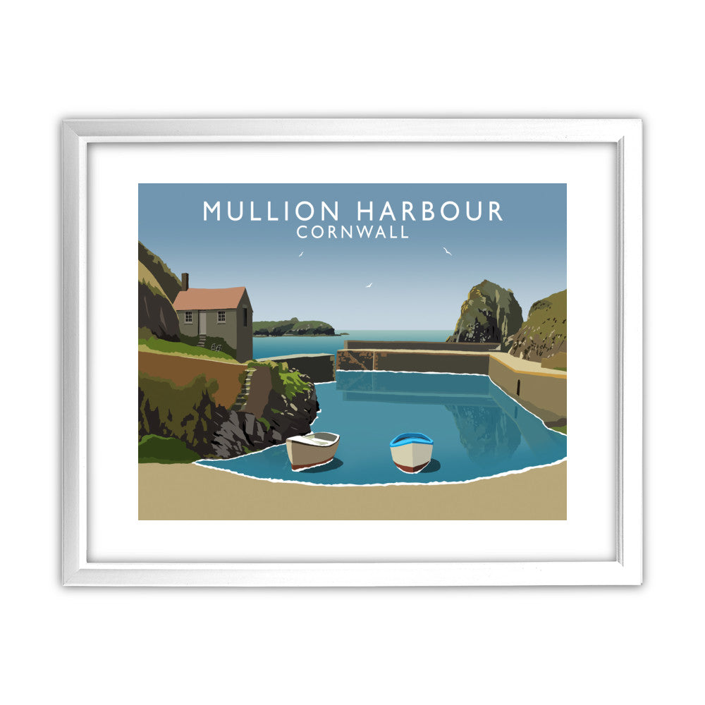 Mullion Harbour, Cornwall - Art Print