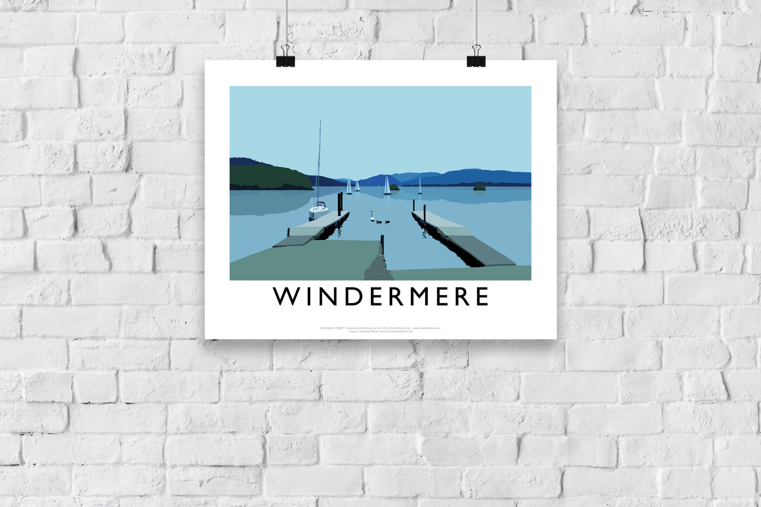 Windermere, Lake District - Art Print