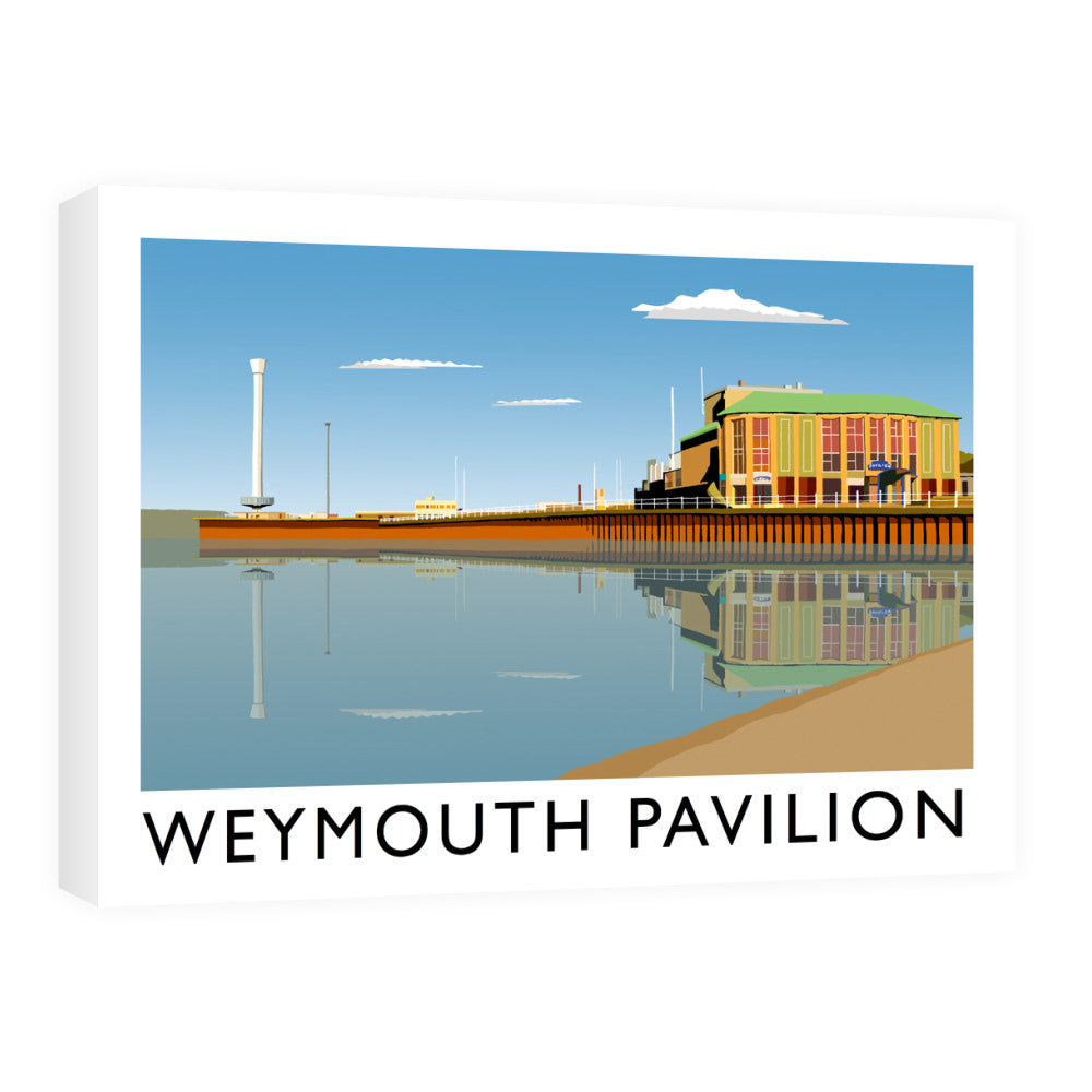 Weymouth Pavilion, Dorset 60cm x 80cm Canvas