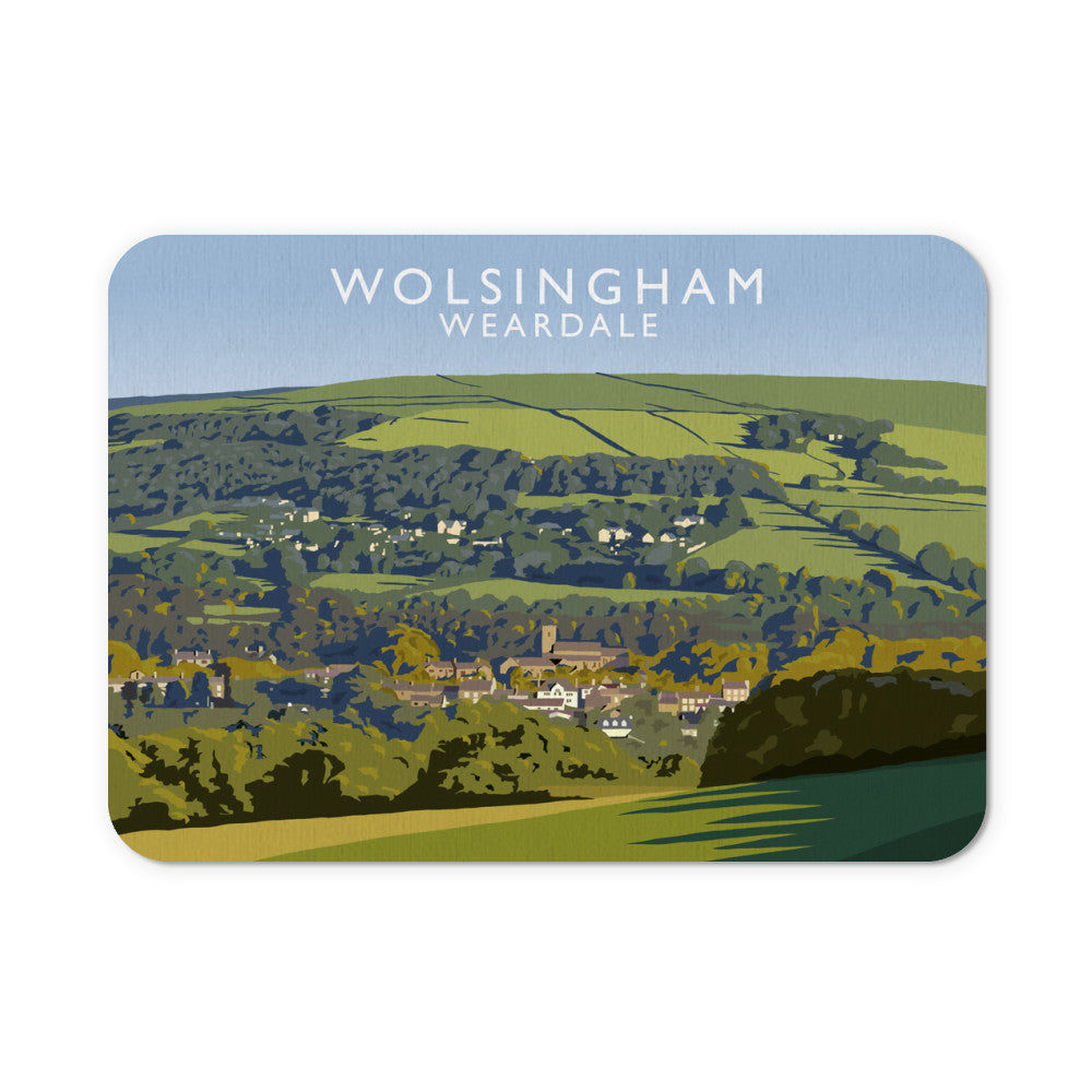 Wolsingham, Weardle, County Durham Mouse Mat