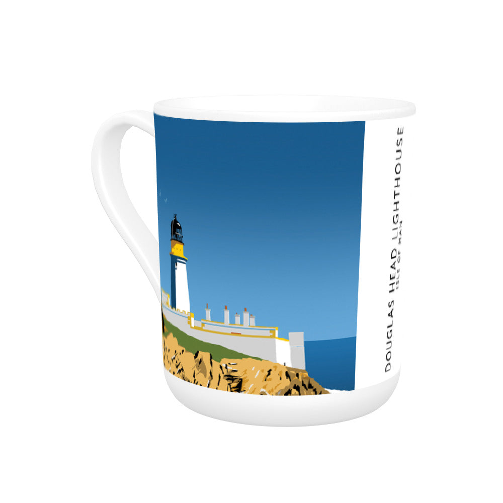 Douglas Head Lighthouse, Isle of Man Bone China Mug