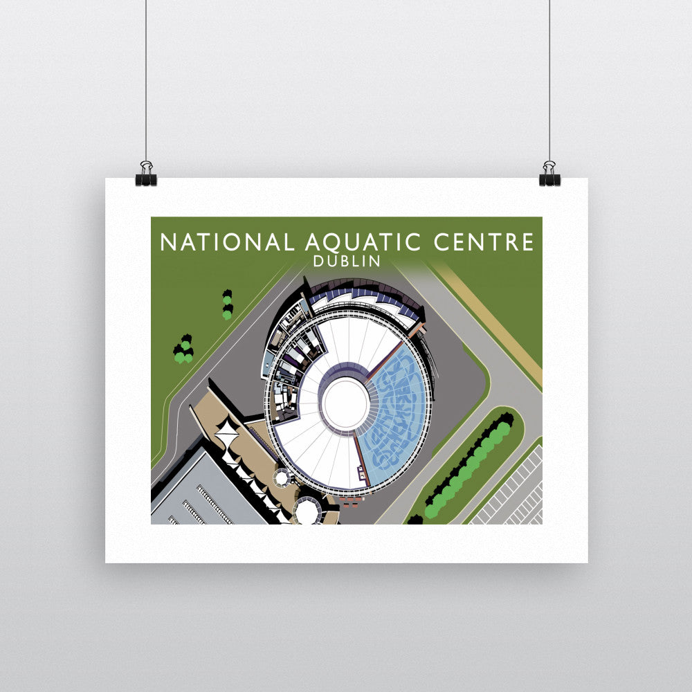 National Aquatic Centre, Dublin, Ireland 11x14 Print