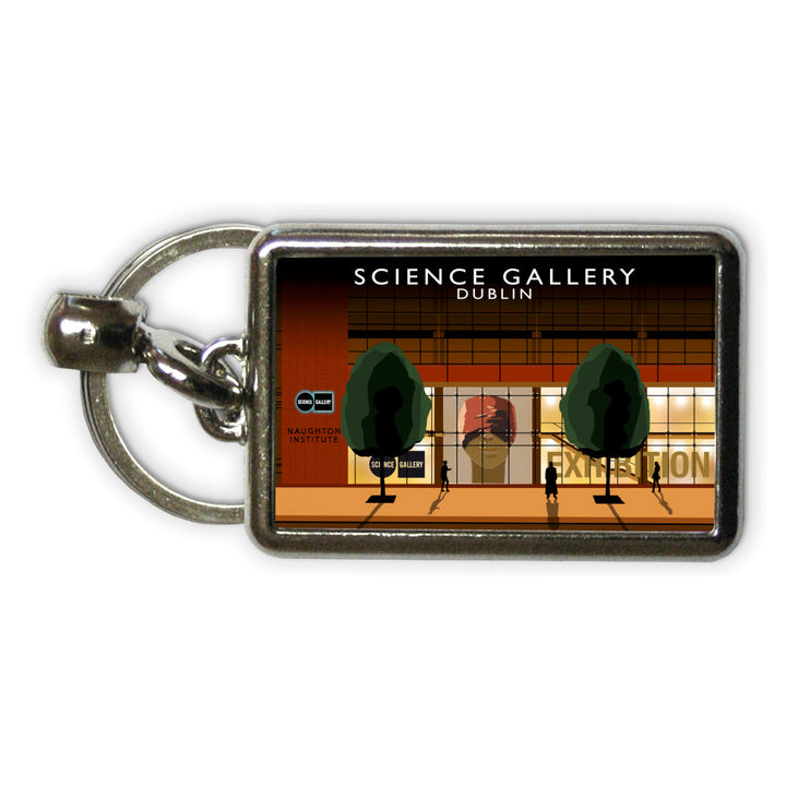 Science Gallery, Dublin, Ireland Metal Keyring