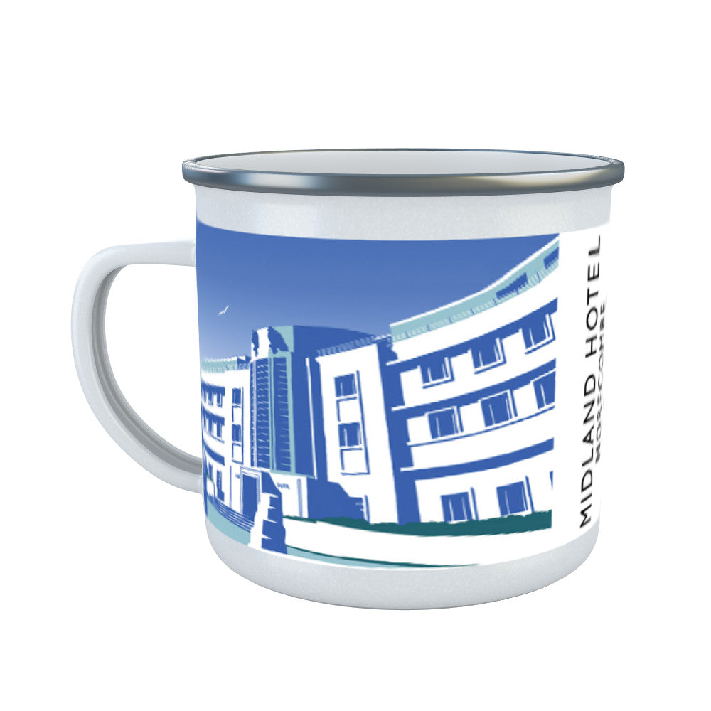 Midland Hotel, Morecambe Enamel Mug