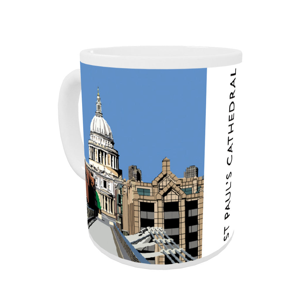 St Pauls Cathedral, London Coloured Insert Mug