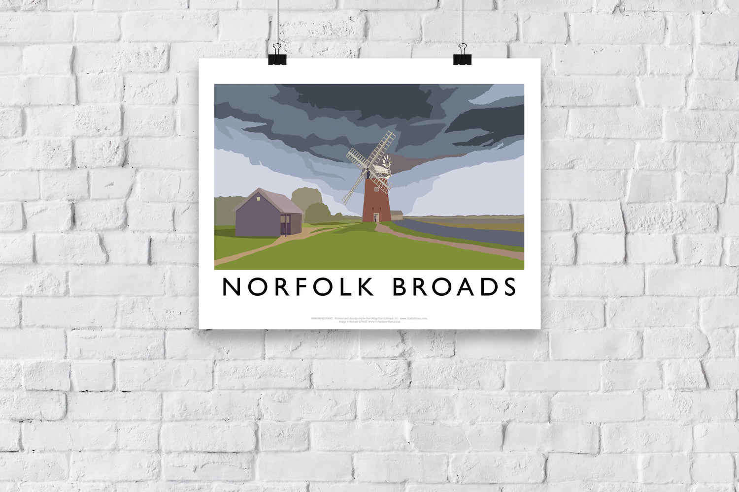 The Norfolk Broads - Art Print