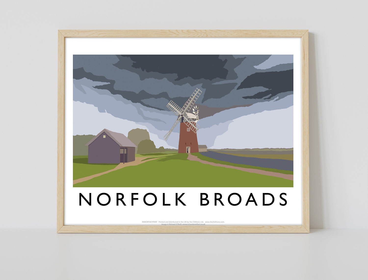 The Norfolk Broads - Art Print