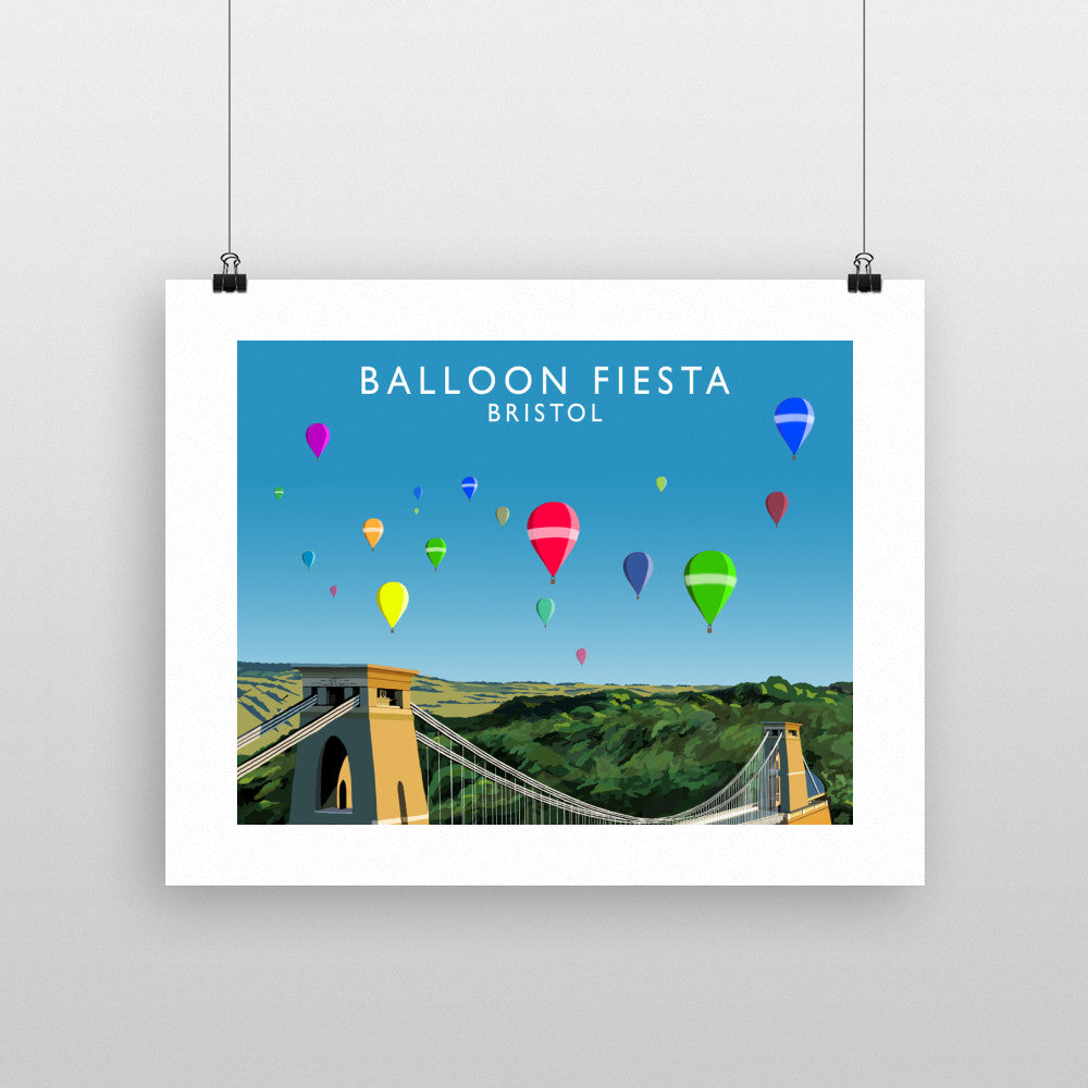 Balloon Fiesta, Bristol 90x120cm Fine Art Print