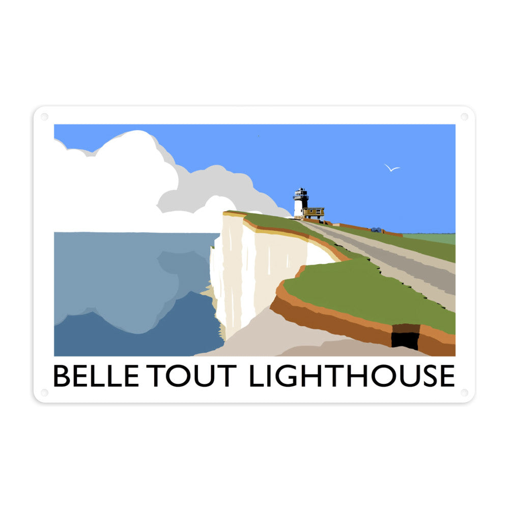 Belle Tout Lighthouse, Sussex Metal Sign