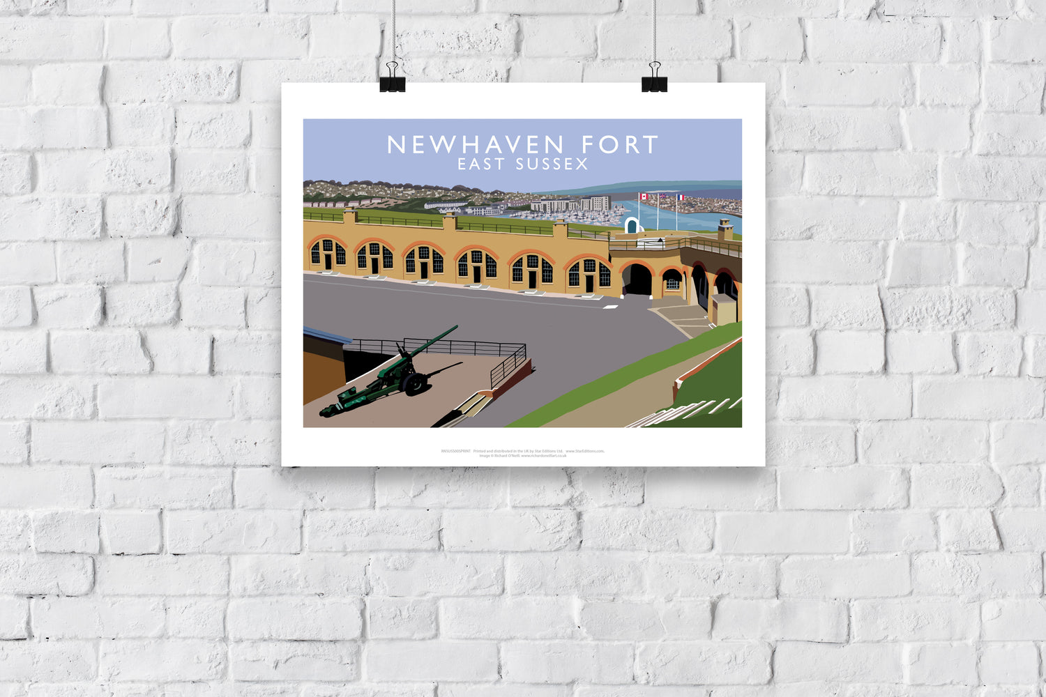 Newhaven Fort, East Sussex - Art Print