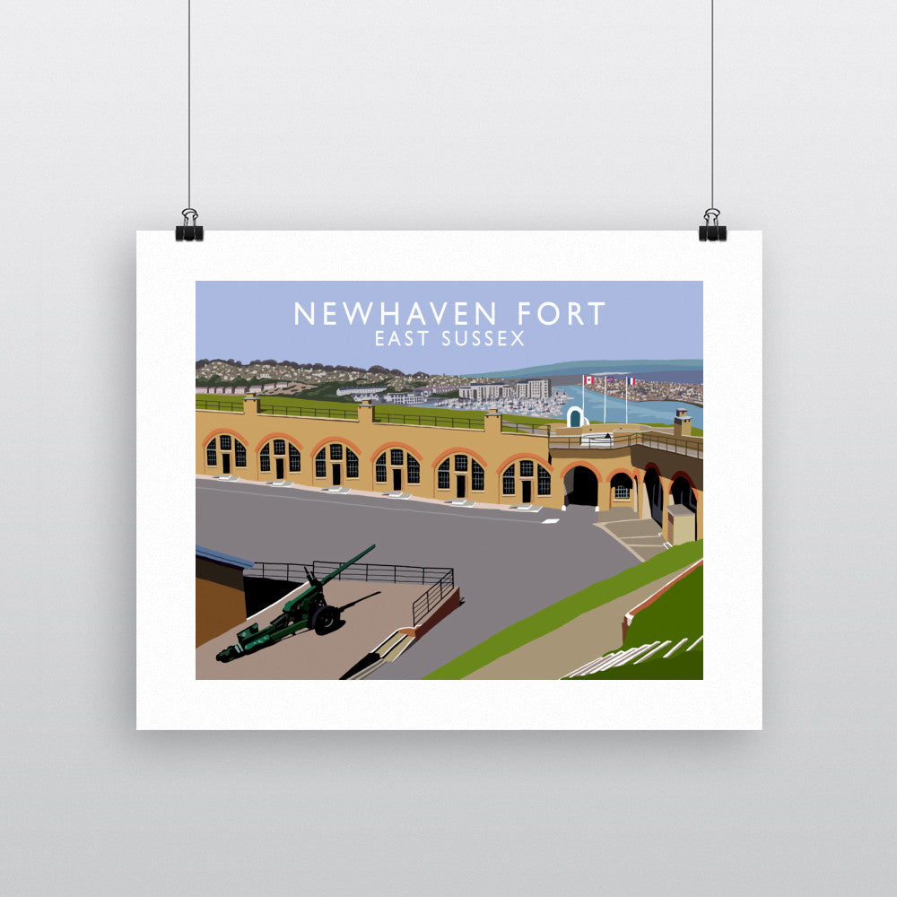 Newhaven Fort, East Sussex - Art Print