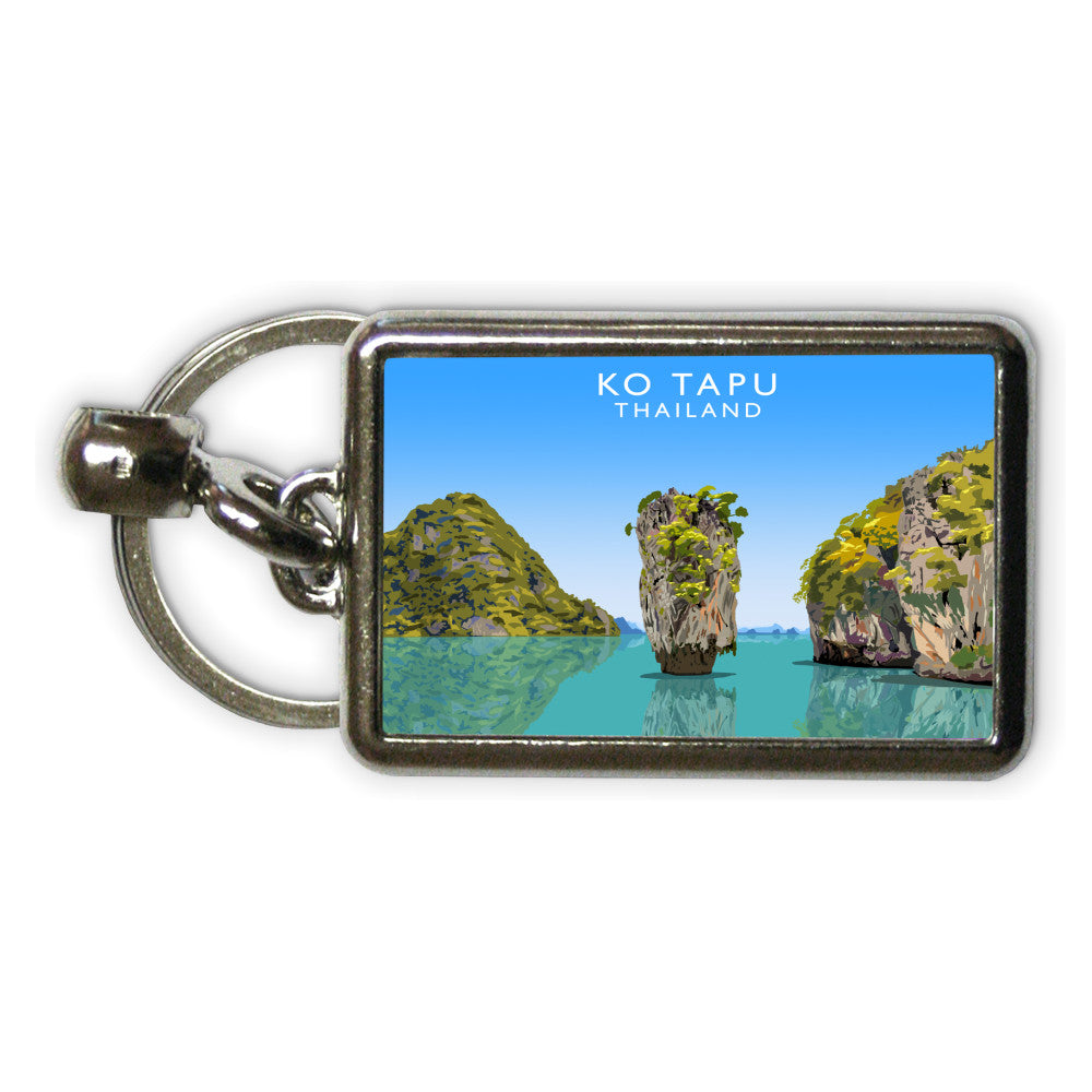 Ko Tapu, Thailand Metal Keyring