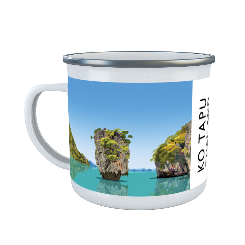 Ko Tapu, Thailand Enamel Mug