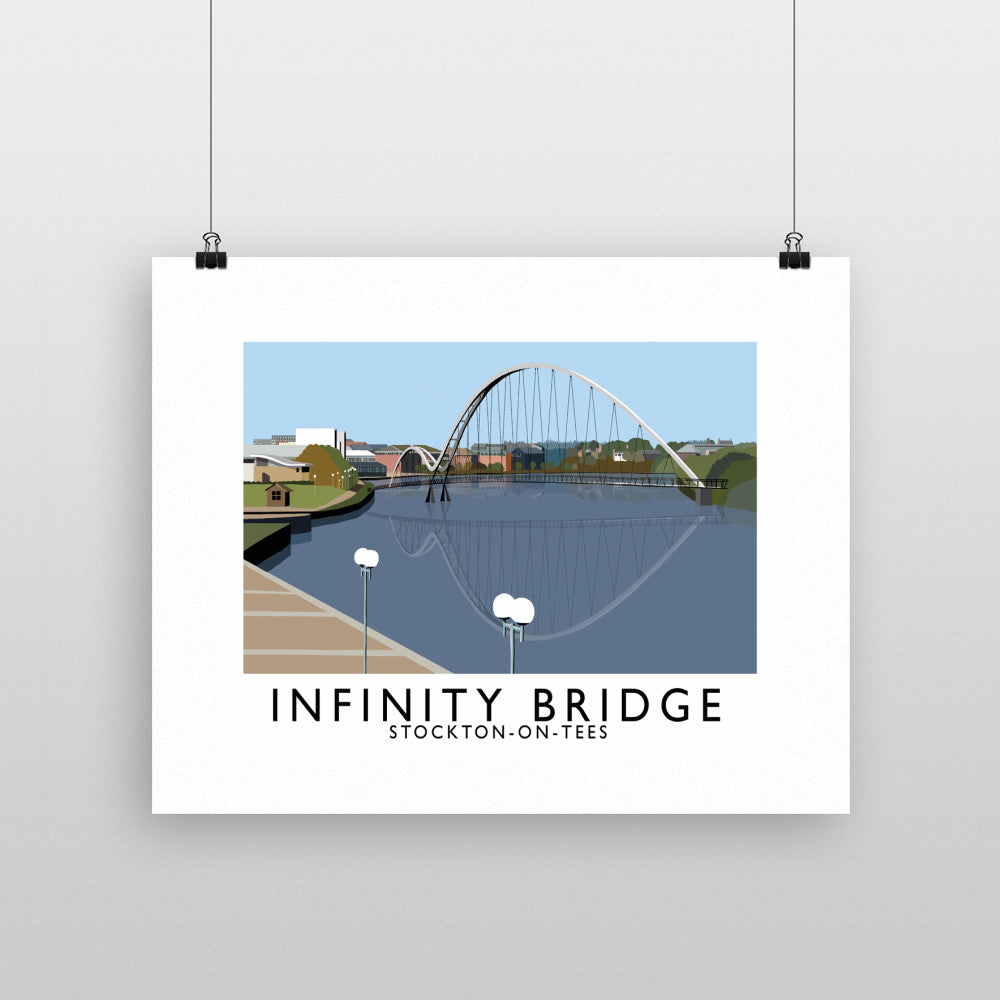 Infinity Bridge, Stockton on Tees - Art Print