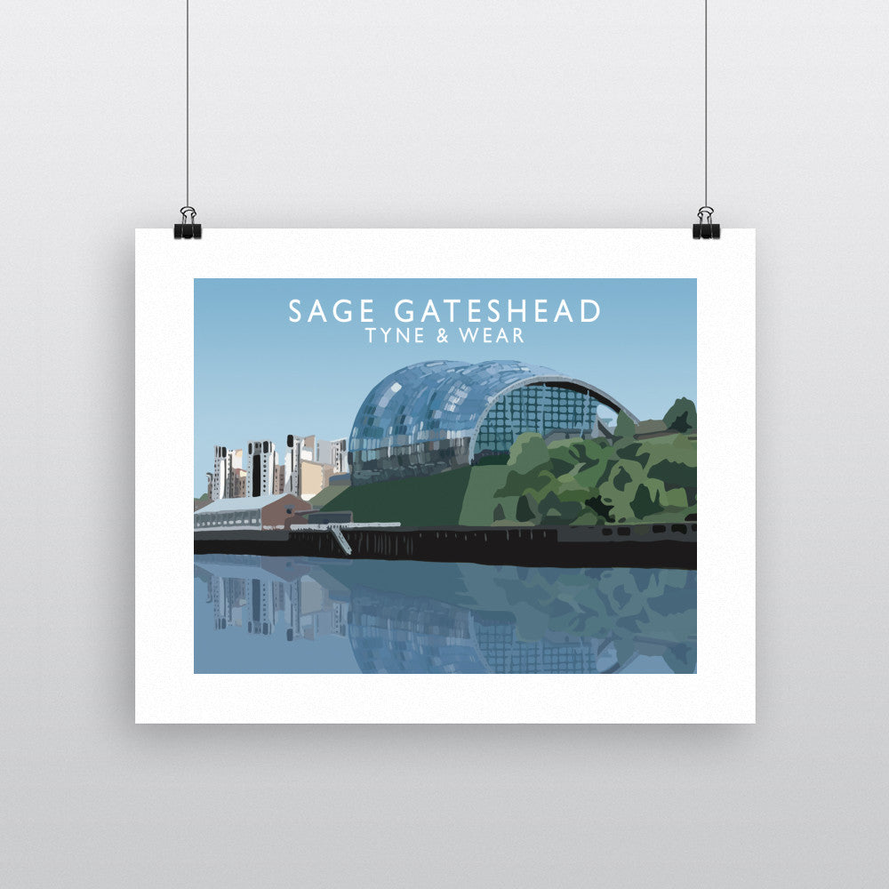 Sage Gateshead, Tyne and Wear - Art Print