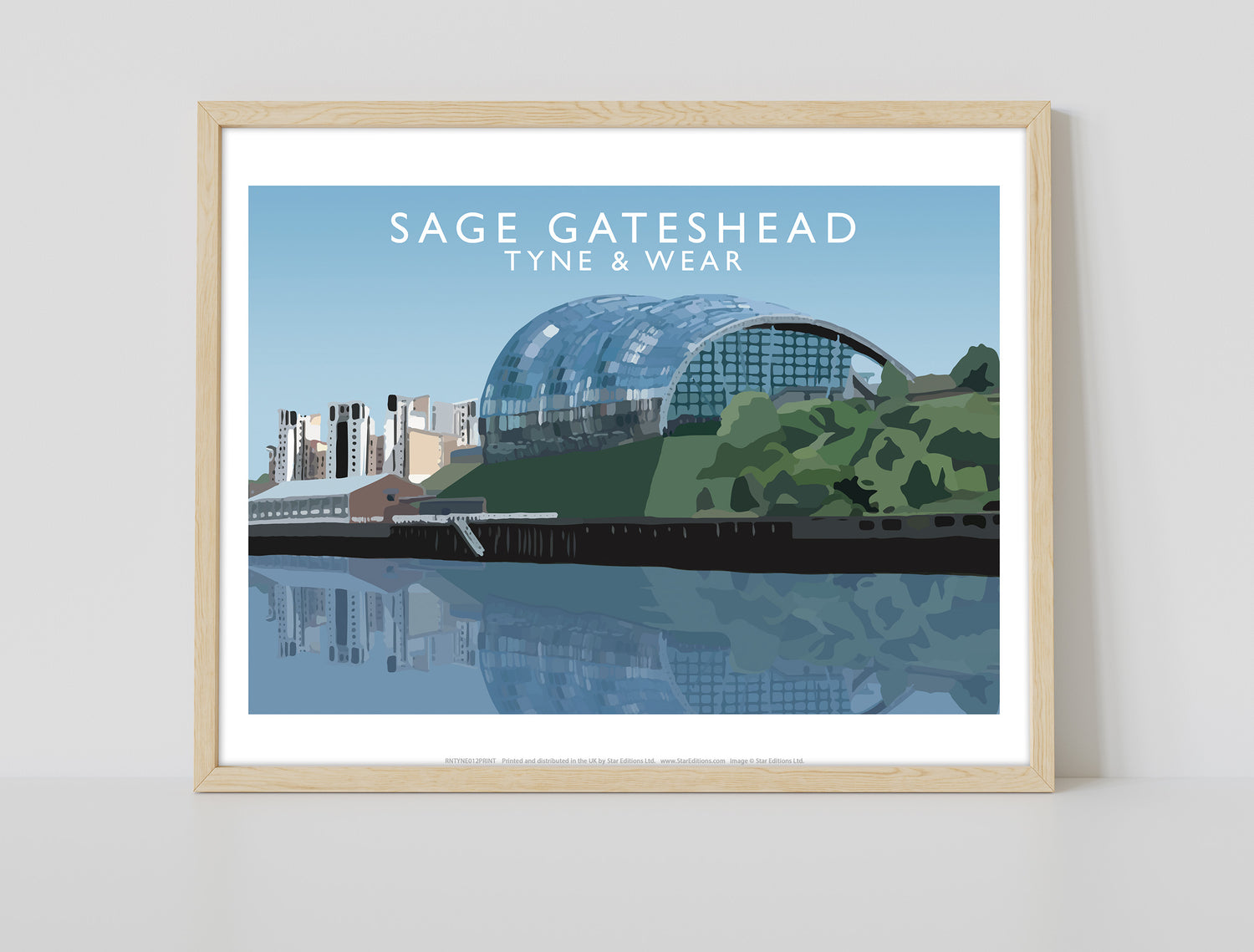 Sage Gateshead, Tyne and Wear - Art Print