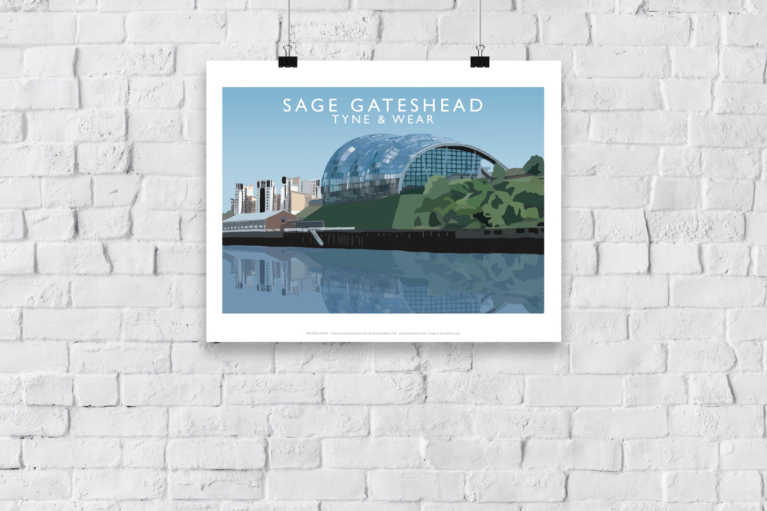 Sage Gateshead, Tyne and Wear - Art Print