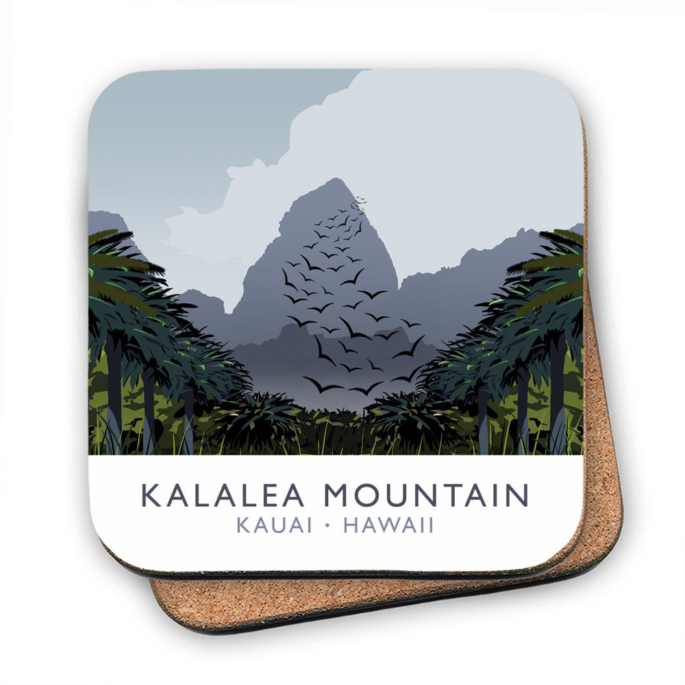 Kalalea Mountain, Kauai, Hawaii, USA MDF Coaster