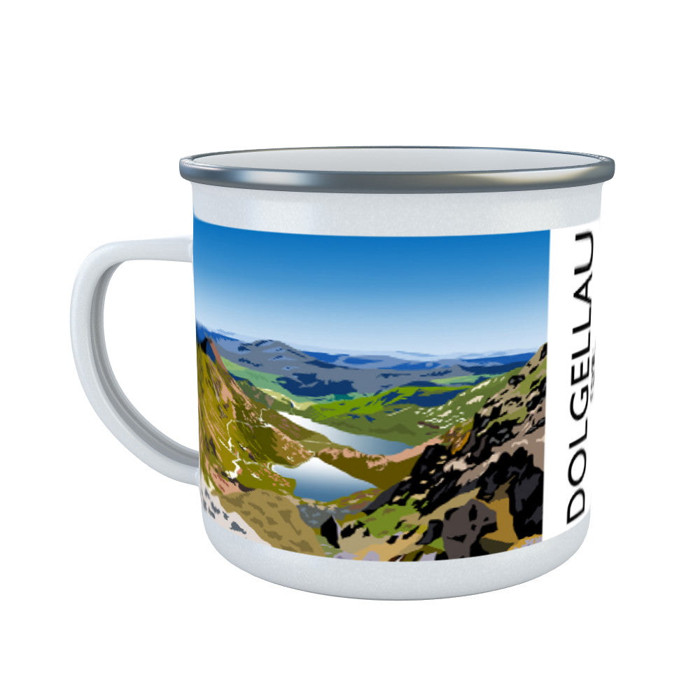 Dolgellau, Eryri, Wales Enamel Mug