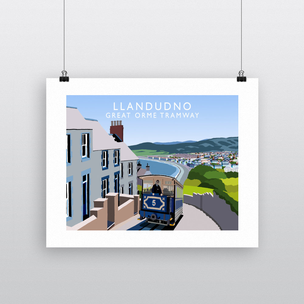 Llandudno, Great Orme Tramway, Wales - Art Print