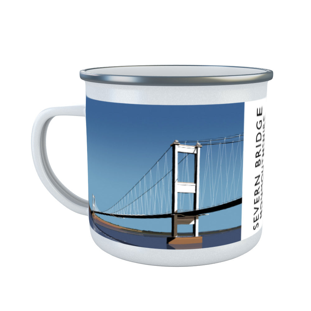 Severn Bridge, Monmouthshire, Wales Enamel Mug