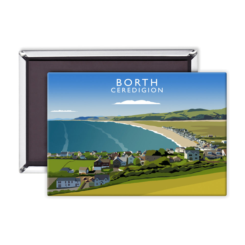 Borth, Ceredigion, Wales Magnet