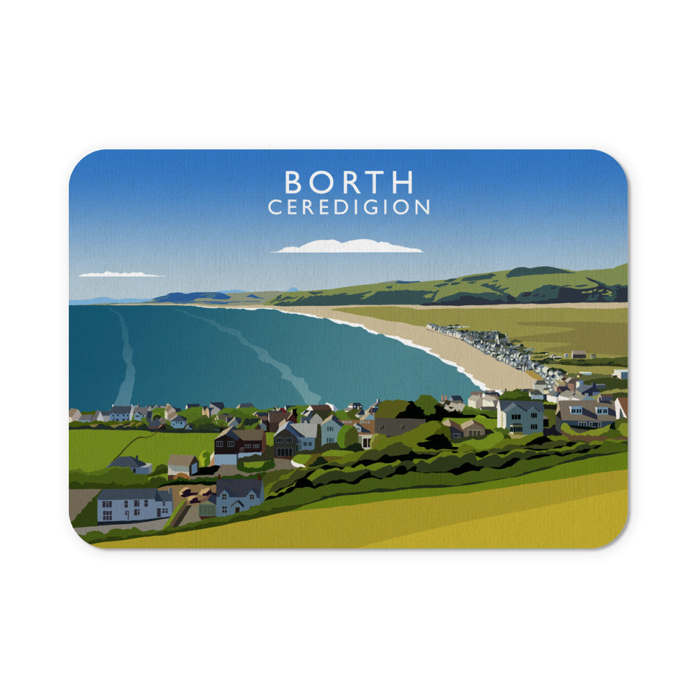 Borth, Ceredigion, Wales Mouse Mat