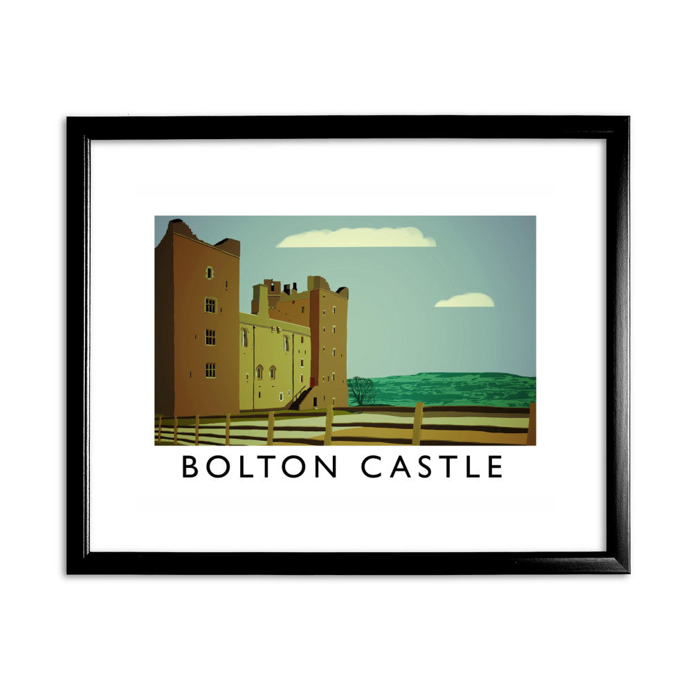 Bolton Castle, Yorkshire - Art Print