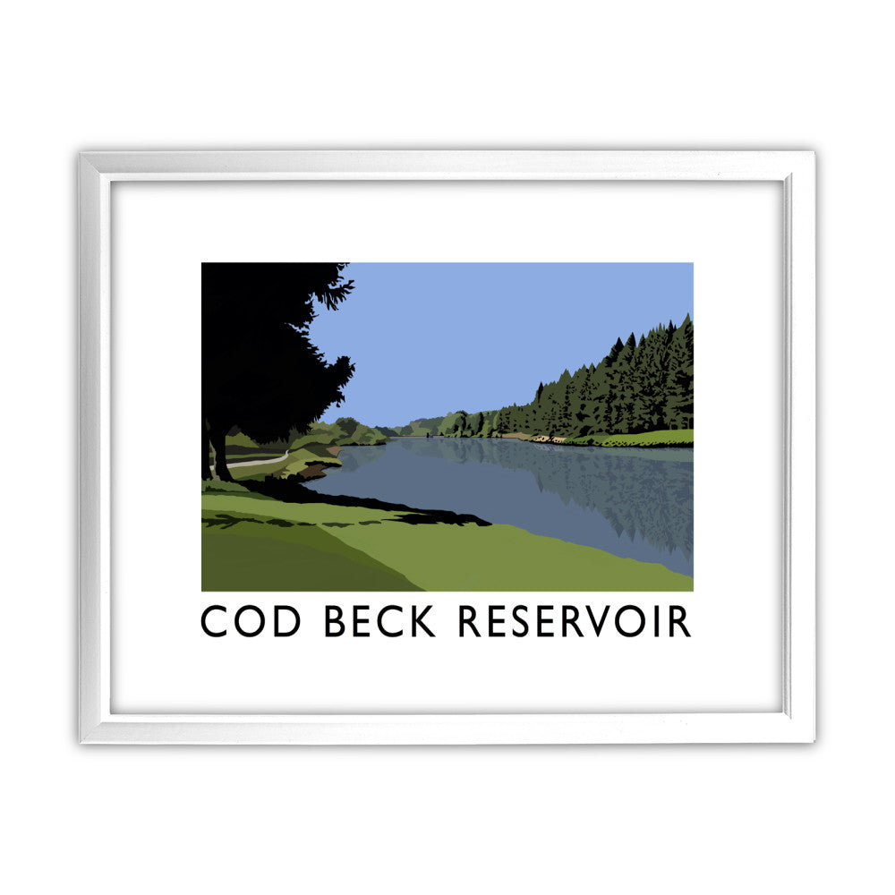 Cod Beck Reservoir, Yorkshire - Art Print