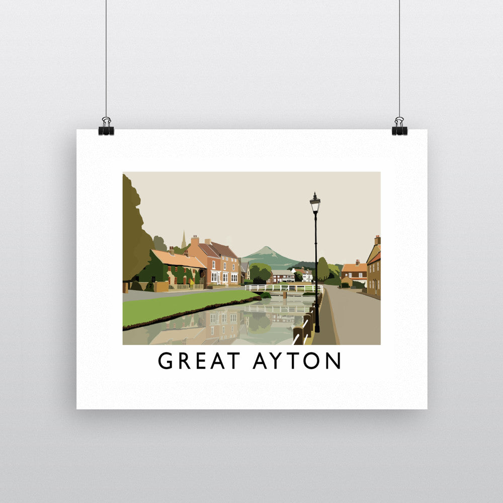 Great Ayton, Yorkshire Fine Art Print