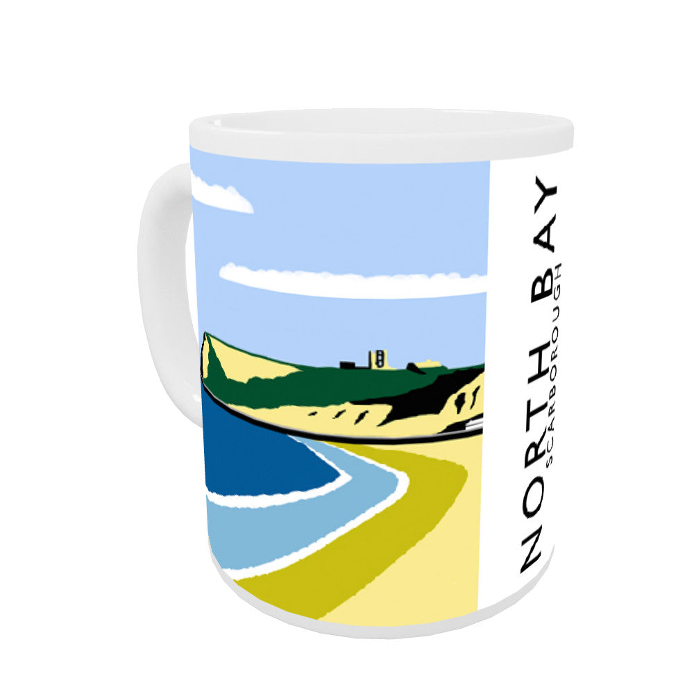 Scarborough, Yorkshire Coloured Insert Mug