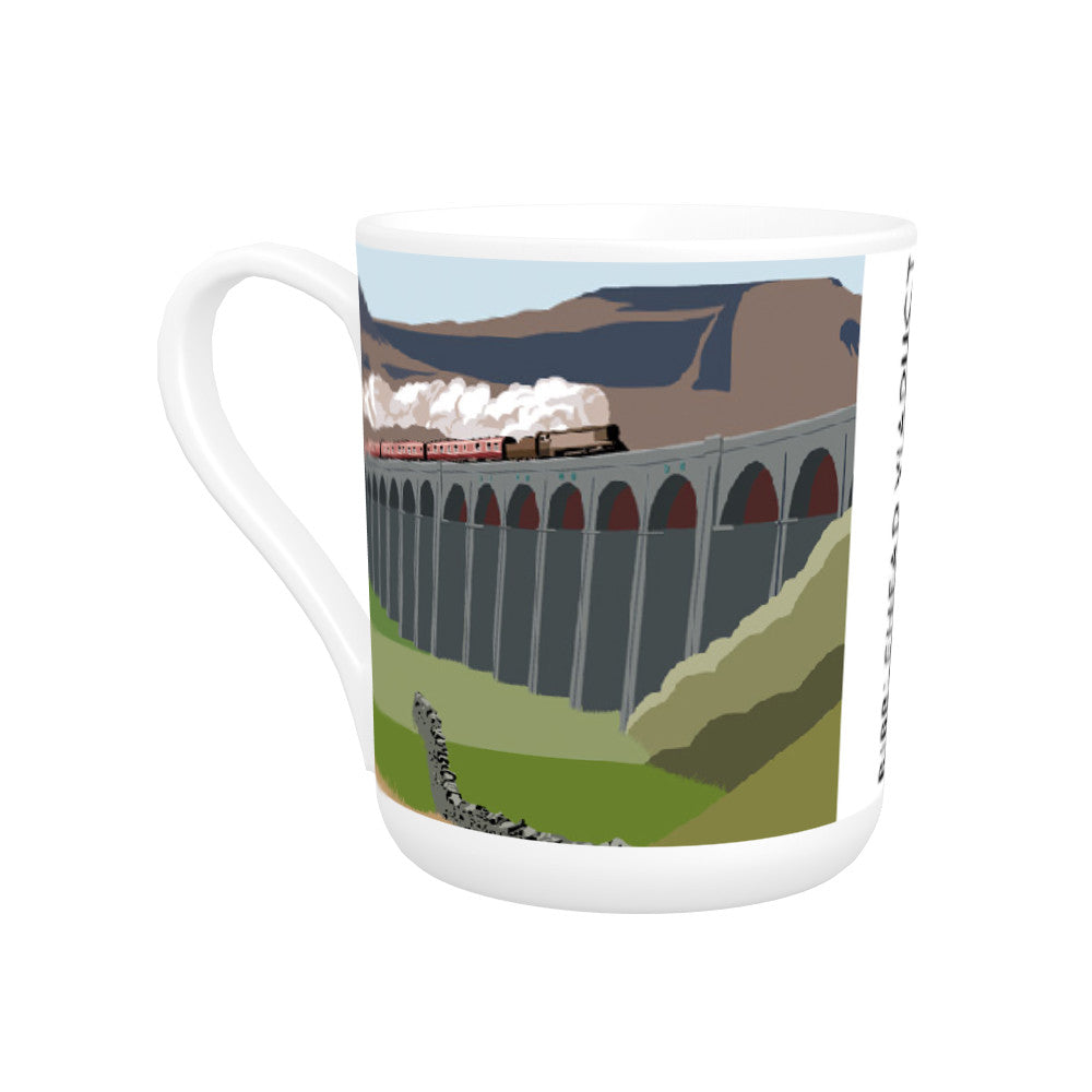 The Ribblehead Viaduct, Yorkshire Bone China Mug