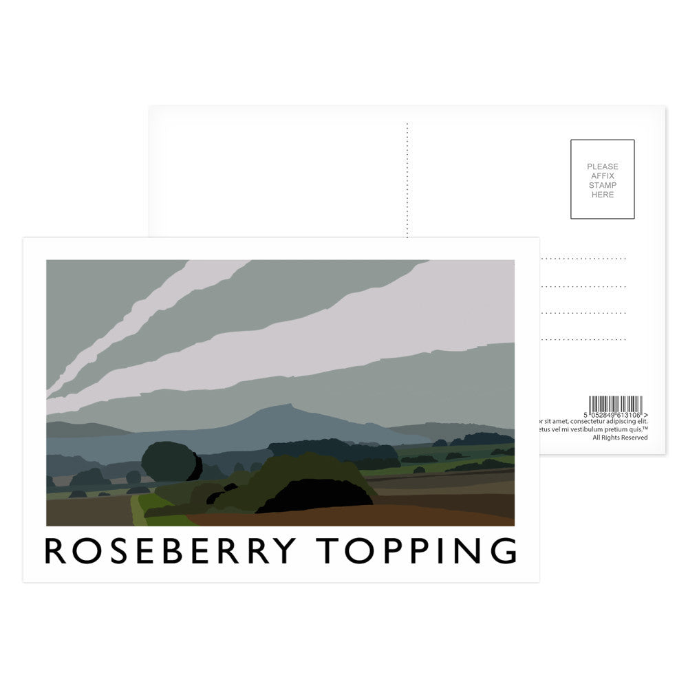 Roseberry Topping, Yorkshire Postcard Pack