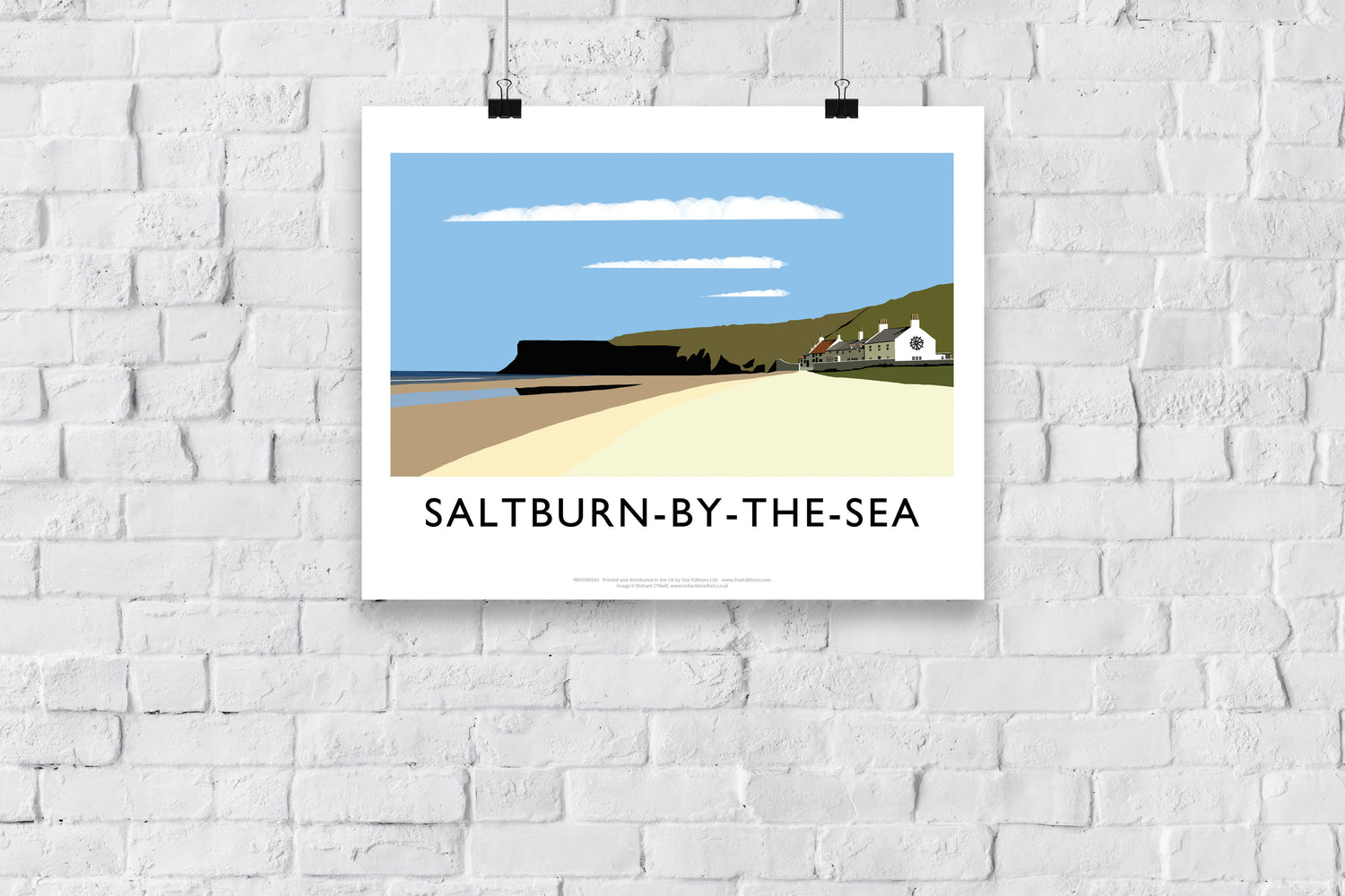 Saltburn-By-The-Sea, Yorkshire - Art Print