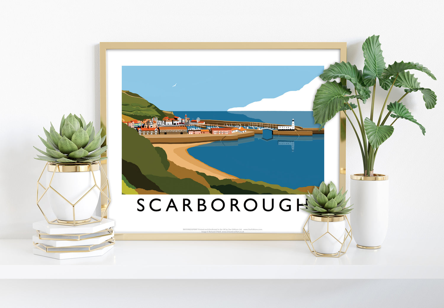 Scarborough, Yorkshire - Art Print