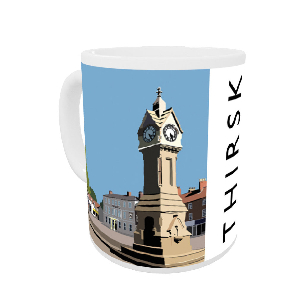 Thirsk, Yorkshire Coloured Insert Mug