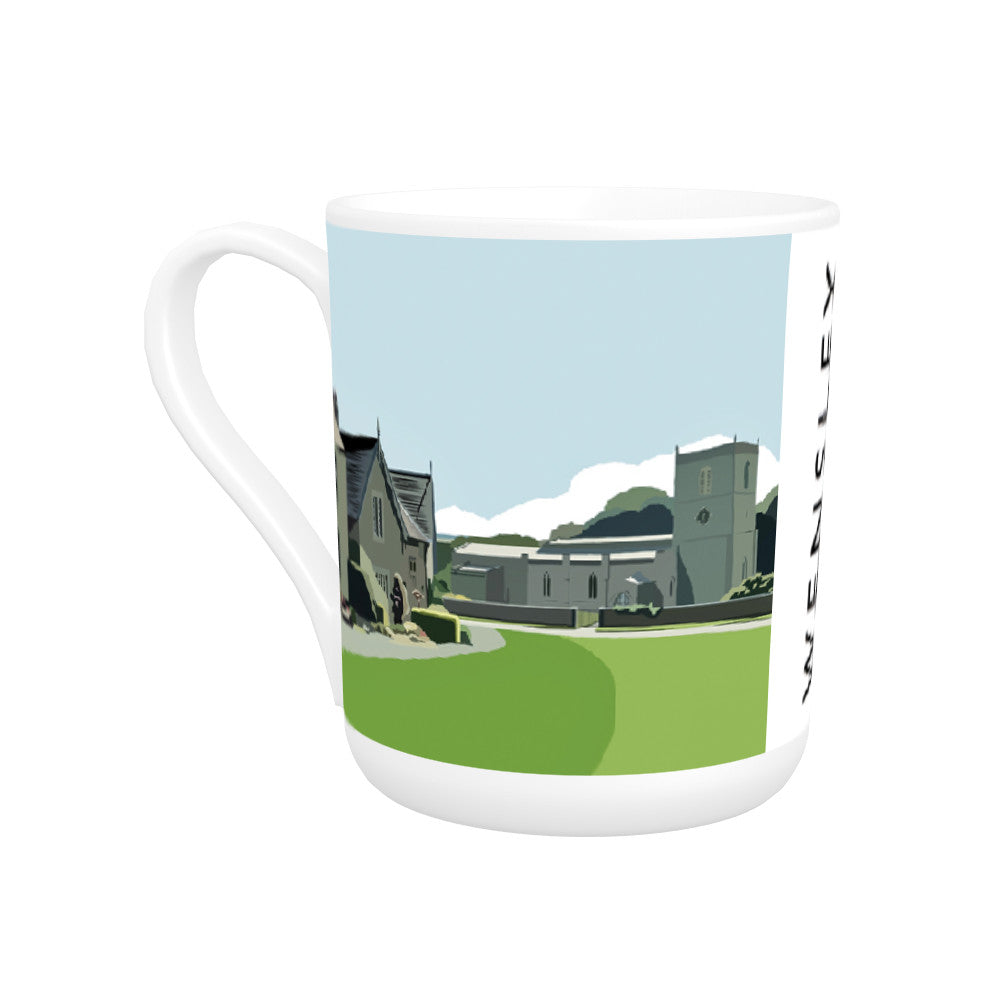 Wensley, Yorkshire Bone China Mug